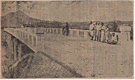 1929년의 공지천교 모습. (사진=대한민국 신문 아카이브)