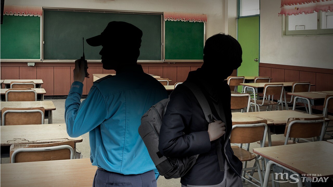 도내 학교폭력이 1년 만에 40% 이상 급증했음에도 학교전담 경찰관 수는 53명뿐인 것으로 나타났다. (그래픽=박지영 기자)