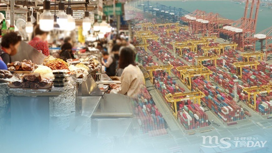 강원 소비자심리지수가 다시 하락한 가운데 무역 적자 폭도 늘어났다. (사진=연합뉴스)