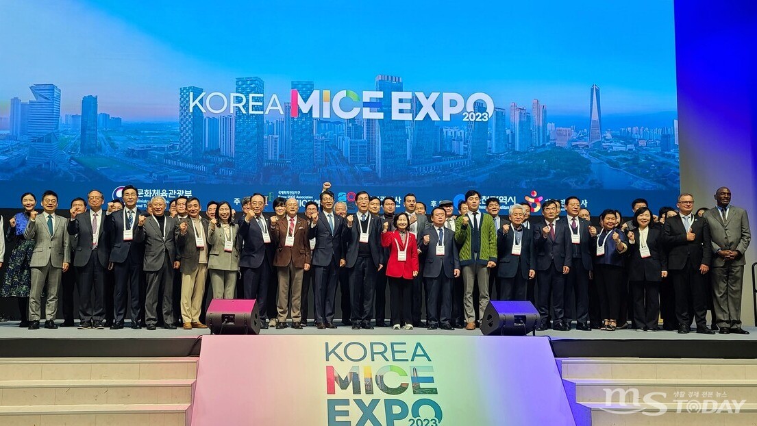 강원특별자치도와 강원관광재단(대표이사 최성현)은 이달 16일과 17일 송도컨벤시아에서 열린 ‘2023 코리아 마이스 엑스포(KOREA MICE EXPO_KME)’에 참가했다. (사진=강원관광재단)